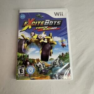Excitebots Trick Racing - Nintendo Wii/ With MANUAL/ TESTED AND WORKS
